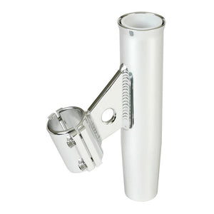 Lee's Clamp-On Rod Holder - Silver - Vertical Mount - Fits 2.375" O.D. Pipe - TRAPSKI