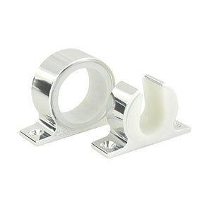 Lee's Single Rod Rack Set - Bright Silver Finish - TRAPSKI