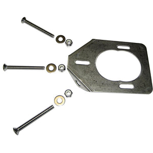 Lee's Stainless Steel Backing Plate f/Heavy Rod Holders - TRAPSKI