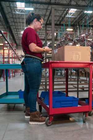 Legacy: Women's 6" Moc Toe - Whiskey Brown - TRAPSKI