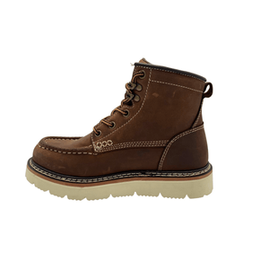 Legacy: Women's 6" Moc Toe - Whiskey Brown - TRAPSKI