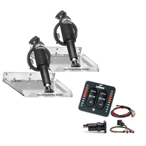 Lenco 12" x 9" Standard Performance Trim Tab Kit w/LED Indicator Switch Kit 12V - TRAPSKI