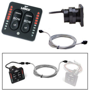 Lenco Flybridge Kit f/ LED Indicator Key Pad f/All-In-One Integrated Tactile Switch - 10' - TRAPSKI