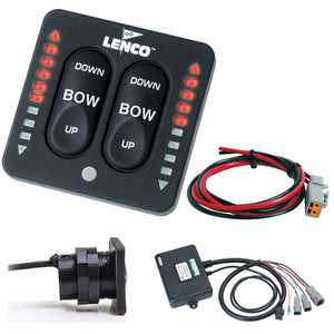 Lenco LED Indicator Two-Piece Tactile Switch Kit w/Pigtail f/Single Actuator Systems - TRAPSKI