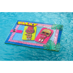 Novation iQ Mini Floating Oasis 6 x 4 Water Mat, Vacay All Day - TRAPSKI