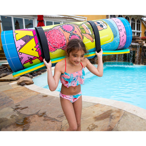 Novation iQ Mini Floating Oasis 6 x 4 Water Mat, Vacay All Day - TRAPSKI