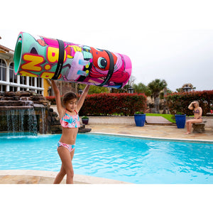 Mini Floating Oasis 6 by 4 Foot Large Lake Water Mat Foam Pad, BB Nation Design