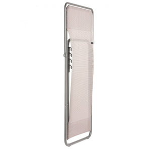 Lafuma Maxi Transat Folding Outdoor Camping Steel Sling Chair, Magnolia (2 Pack)