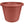 HC Companies LIA24000E35 24-Inch Indoor Plastic Round Classic Pot, Clay (2 Pack)