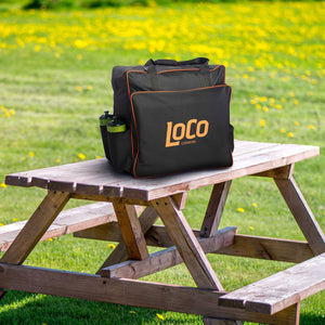 Loco Cookers 16 Inch Tabletop Griddle Grill Cover with 3 Zippered Side Pockets - TRAPSKI