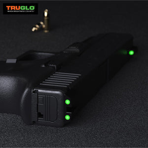 TruGlo Tritium Pro Glow in the Dark Handgun Glock Night Sight for Glock Pistols