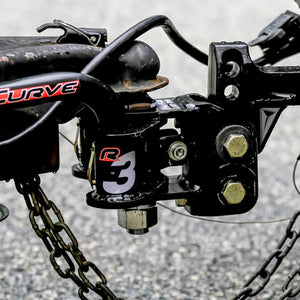 Camco EAZ Lift RV Weight Distribution Shanks with Powder Coated Finish, Black