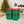 HOMZ 18 Gallon Heavy Duty Plastic Holiday Storage Totes, Green/Red (4 Pack)
