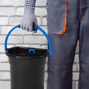 Gracious Living 5.8 Gallon Flat Back Indoor Outdoor Garden Water Bucket (3 Pack)