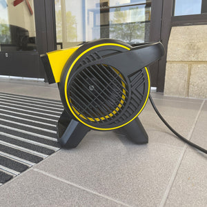 Master Heavy Duty Utility Blower, 3 Speed Portable Floor Fan with Pivot Head