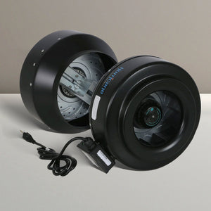 Hurricane Commercial Grade Inline Wall Mount Fan For HVAC & Ventilation Uses