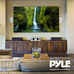 Pyle 6.5 Inch 300W Home Audio In-Ceiling or Outdoor Speaker Waterproof (2 Pack)