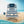 Ostrich On Your Back Sand Chair and On Your Back Sand Beach Chair, Striped Blue