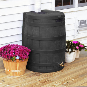 Good Ideas Rain Wizard 50 Gallon Plastic Rain Barrel with Brass Spigot (3 Pack)