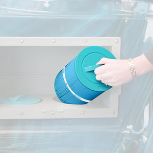 Hurricane HF4950-01M Elite Aseptic Pool Spa Filter Cartridge Replacement, Blue