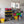 Homz Durbilt 15 Gal Storage Containers Tough Flip Lid Bins, 6 Pack, Black/Yellow