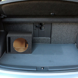 Q Power 10" Heavy-Duty Single Vented Vehicle Subwoofer Enclosure Woofer Box