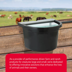 Little Giant 4 Gal. Float Controlled Waterer Livestock Water Trough (3 Pack)