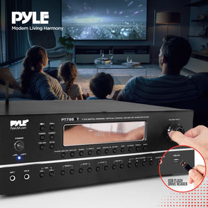 Pyle PT796BT Wireless Streaming Home Theater Receiver with 4K Ultra Support