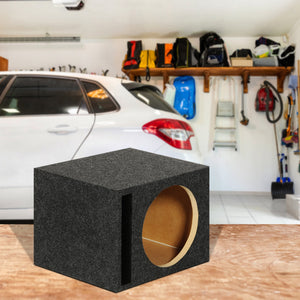 Q Power 10" Heavy-Duty Single Vented Vehicle Subwoofer Enclosure Woofer Box