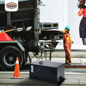 Field Tuff FTF-10GOR 10 Gallon 14 Gauge Steel Hydraulic Reservoir Tank, Black