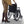 Graham Field Aluminum 24 Inch Durable Bariatric Transportation Wheelchair, Black