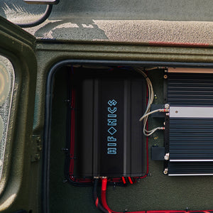 Hifonics Zeus Delta 1,750 Watt 5 Channel Mobile Car Amplifier, ZD-1750.5D, Black