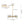 Modern Gold 5-Light Sputnik Chandelier with Clear Glass Shades - 26