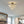 20-Inch Black Crystal Chandelier with K9 Crystals - Modern Flush Mount - Black