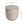Lightweight Concrete Side Table with Travertine Finish - Beige