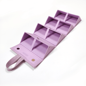 Lilac Faux Croco Travel Case - TRAPSKI