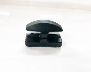 Line Cutterz Ceramic Blade Peel & Stick Flat Mount - Black - TRAPSKI