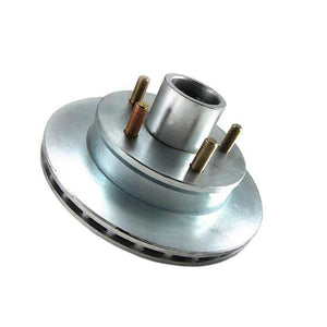 Load Rite Rotor Complete Kit Vented 9.75" Integral, No Grease 5 Stud Dacromet Finish Knott - TRAPSKI