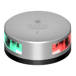 Lopolight Combined Sidelight - 2NM - Silver Housing w/FB Base - TRAPSKI