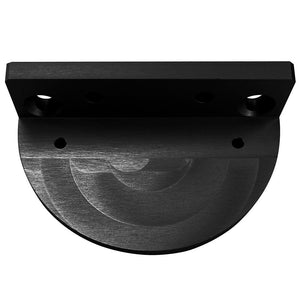 Lopolight Mounting Plate for X01 Series Vertical Sidelights - Black - TRAPSKI