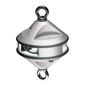 Lopolight Series 200-012 - Hoist Light - 2NM - White - Silver Housing - TRAPSKI
