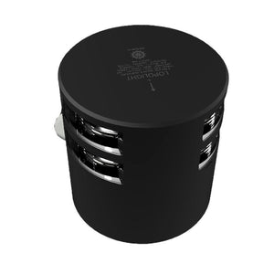 Lopolight Series 301-011 - Double Stacked Masthead Light - 5NM - Horizontal Mount - White - Black Housing - TRAPSKI