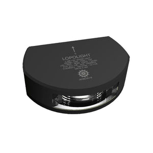 Lopolight Series 301-106 - Stern Light - 3NM - Vertical Mount - White - Black Housing - TRAPSKI