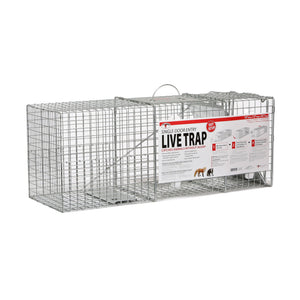 Little Giant Live Reinforced Animal Trap with Single Door Entry, 10 x 32 Inches - TRAPSKI