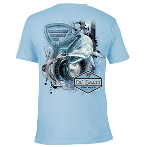 Ol' Salty Redfish T-Shirt - TRAPSKI