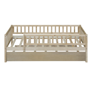 Multi Functional Wooden Daybed Bed with Storage or Trundle - Multiple Colors