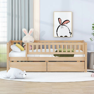 Multi Functional Wooden Daybed Bed with Storage or Trundle - Multiple Colors