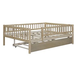 Multi Functional Wooden Daybed Bed with Storage or Trundle - Multiple Colors