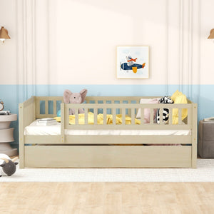 Multi Functional Wooden Daybed Bed with Storage or Trundle - Multiple Colors