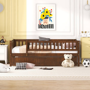 Multi Functional Wooden Daybed Bed with Storage or Trundle - Multiple Colors
